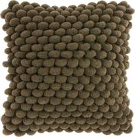 Unique Living kussen alina 45x45 cm taupe
