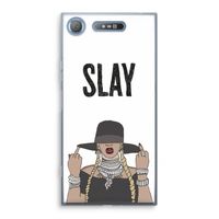 Slay All Day: Sony Xperia XZ1 Transparant Hoesje