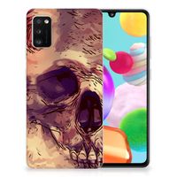 Silicone Back Case Samsung Galaxy A41 Skullhead