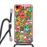 Vexx City: iPhone SE 2020 Transparant Hoesje met koord