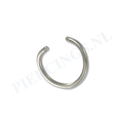 Staafje twister titanium 1.2 mm 8 mm