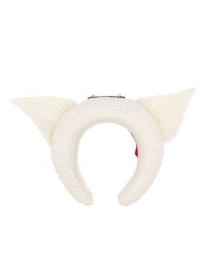 Charles Jeffrey Loverboy serre-tête Ears Alice - Blanc Charles Jeffrey Loverboy serre-tête Ears Alice - Blanc