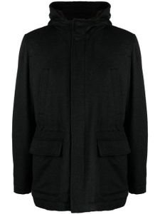 Corneliani veste à capuche - Noir