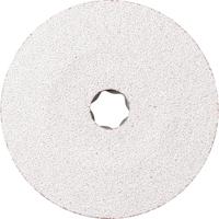 PFERD TOOLS 64194106 Combiclick keramische korrel fiberschijf Ø 125 mm Co-Alu 60 voor zachte non-ferrometalen Diameter 125 mm