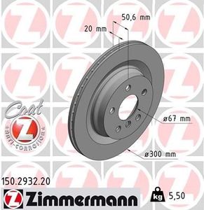 Remschijf Coat Z 150293220