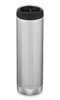 Klean Kanteen TKWide Isolatiefles 592 ml met koffiedop Zilver