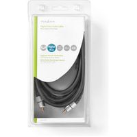 Digital Audio Cable | RCA Male - RCA Male | 2.50 m | Anthracite - thumbnail