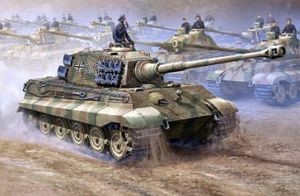 Trumpeter 1/16 German King Tiger 2 in 1