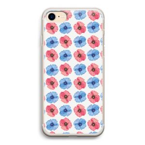 Klaproosjes: iPhone 7 Transparant Hoesje