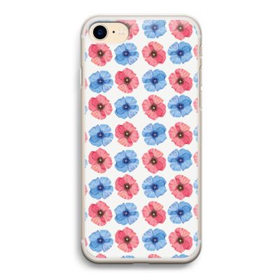 Klaproosjes: iPhone 7 Transparant Hoesje