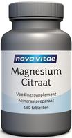 Nova Vitae Magnesium Citraat 200mg Tabletten 180st - thumbnail