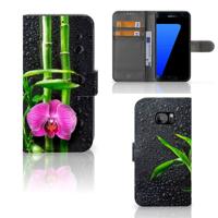 Samsung Galaxy S7 Edge Hoesje Orchidee