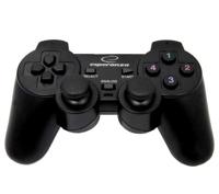Esperanza EG102 game controller Zwart USB 2.0 Gamepad Analoog/digitaal PC, Playstation 3