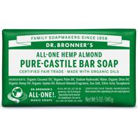 Dr. Bronner's Almond Pure-Castile Bar Soap 140gr