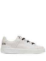 Balmain baskets B-Court en cuir - Blanc