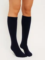 2-pack Bamboe kniekous - dames & heren - Hoge bamboe sokken