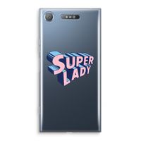 Superlady: Sony Xperia XZ1 Transparant Hoesje