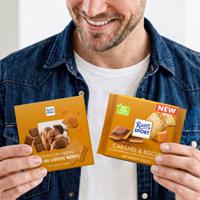 Gepersonaliseerde Ritter Sport chocolade- Caramel Biscuit