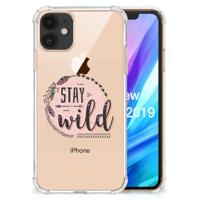 Apple iPhone 11 Stevig | Bumper Hoesje | Boho Stay Wild