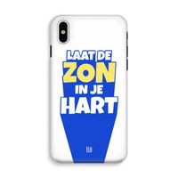 Laat de zon in je hart: iPhone X Tough Case