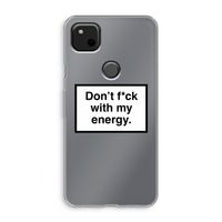 My energy: Google Pixel 4a Transparant Hoesje
