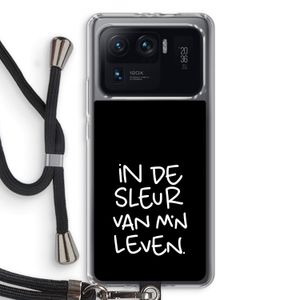 De Sleur: Xiaomi Mi 11 Ultra Transparant Hoesje met koord