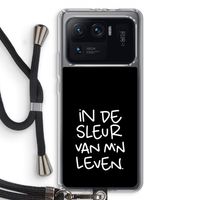 De Sleur: Xiaomi Mi 11 Ultra Transparant Hoesje met koord