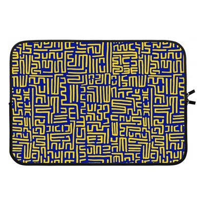 Majorelle Blue Print: Laptop sleeve 13 inch