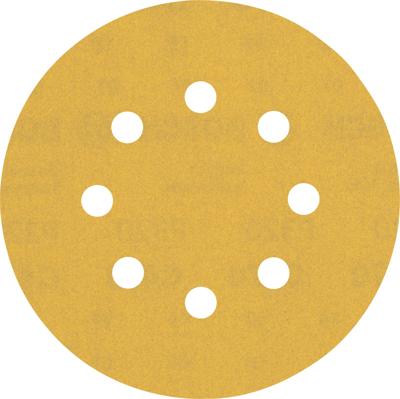 Bosch Accessoires Expert C470 schuurpapier voor excenterschuurmachines 125 mm, 8 gaten, K320 50-delig - 1 stuk(s) - 2608900915