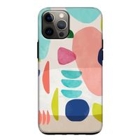 Bold Rounded Shapes: iPhone 12 Tough Case