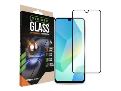 Striker Striker D3O Xtreme Impact Glass Screen Protector - Black Frame - Samsung Galaxy A16 (4G/5G)/A17 (4G/5G)/A26 5G