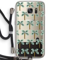 Paradise: Samsung Galaxy S7 Transparant Hoesje met koord