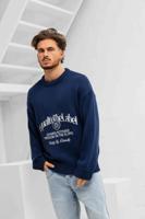 Equalité Jules Knit Sweater Heren Donkerblauw - Maat S - Kleur: Donkerblauw | Soccerfanshop