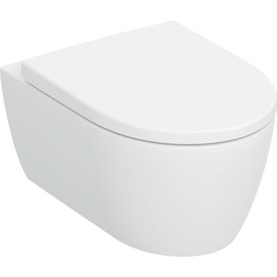 Geberit iCon Wandclosetset - 53x35cm - diepspoel - rimless - TurboFlush - softclose en quickrelease zitting - mat wit 503.046.jt.1