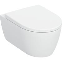 Geberit iCon Wandclosetset - 53x35cm - diepspoel - rimless - TurboFlush - softclose en quickrelease zitting - mat wit 503.046.jt.1
