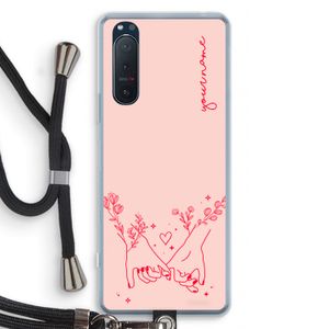 Best Friends: Sony Xperia 5 II Transparant Hoesje met koord