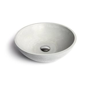 Opzet Wastafel Urbi et Orbi Circum Beton 40x15 cm Antraciet