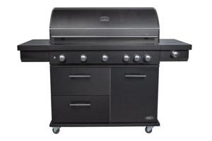 Boretti Imperatore Nero 5B Barbecue Kookunit Gas Zwart 30300 W