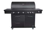 Boretti | Imperatore Nero Gasbarbecue | 5 Branders