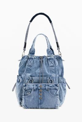 Grote denim rugzak - BLUE - U Grote denim rugzak - BLUE - U