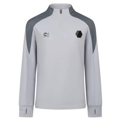 Cruyff Mellite Trainingstrui 1/4-Zip Kids Lichtgrijs