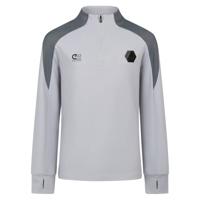 Cruyff Mellite Trainingstrui 1/4-Zip Kids Lichtgrijs