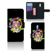 OPPO Reno Leuk Hoesje Lion Color - thumbnail
