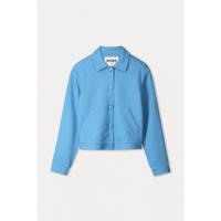 Pom Amsterdam - Blauw | Dames | Jasje | Blauw | 44 | regular | Kamst mode