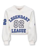 Kids ONLY winter sweater meisjes - wit - KogColetta - regular fit