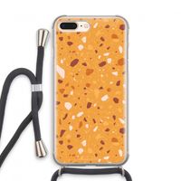 Terrazzo N°24: iPhone 8 Plus Transparant Hoesje met koord