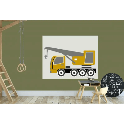 Designed4Kids behangpaneel oplegger oker