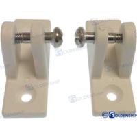 GS72238 - ONDERSTEUNING 90 graden WIT NYLON (2