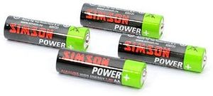 Simson Simson Batterijen Power + AA (4 stuks)