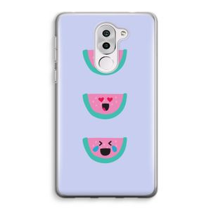 Smiley watermeloen: Honor 6X Transparant Hoesje